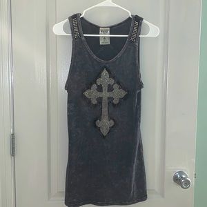Rockin Rare Cross “Vocal” Tank